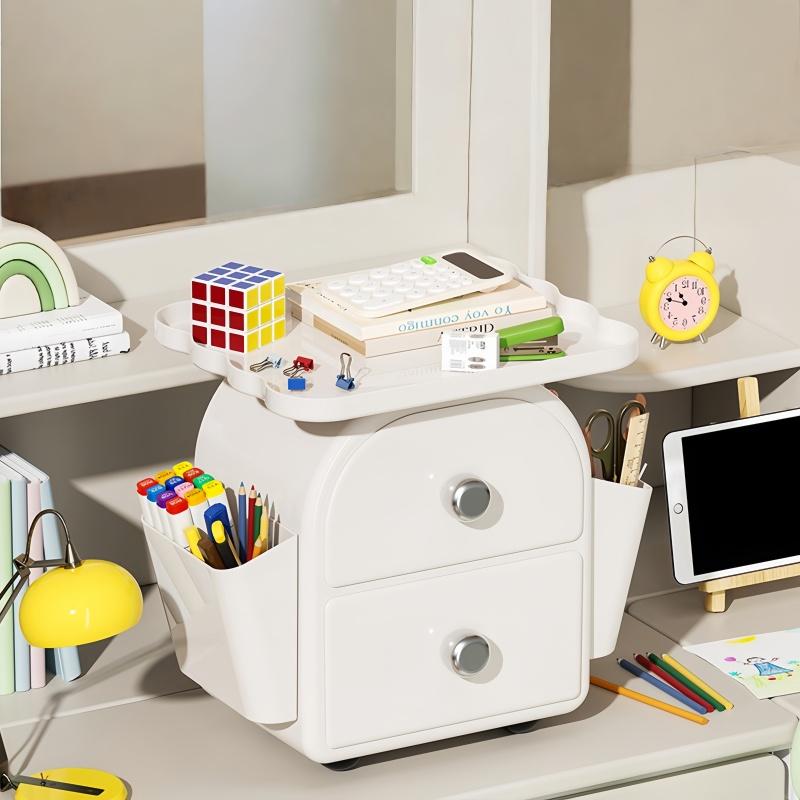 Schreibtisch-Aufbewahrungsbox kreativer Schubladenschrank Oberfläche des Schminktisches Aufbewahrungsbox für Kosmetik- und Hautpflegeprodukte