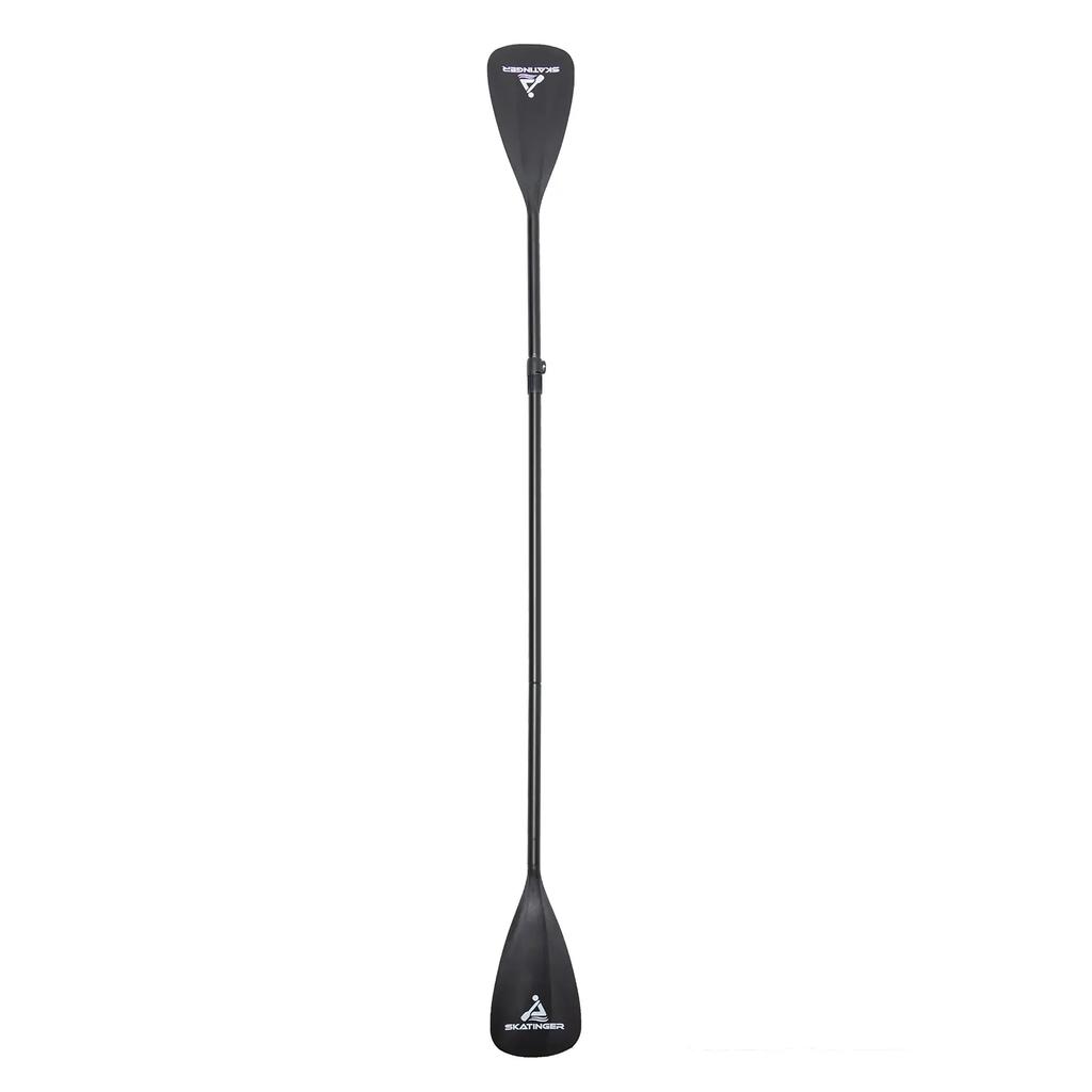 Skatinger Wiosło Aluminiowe Dwustronne 220 Cm Czarne