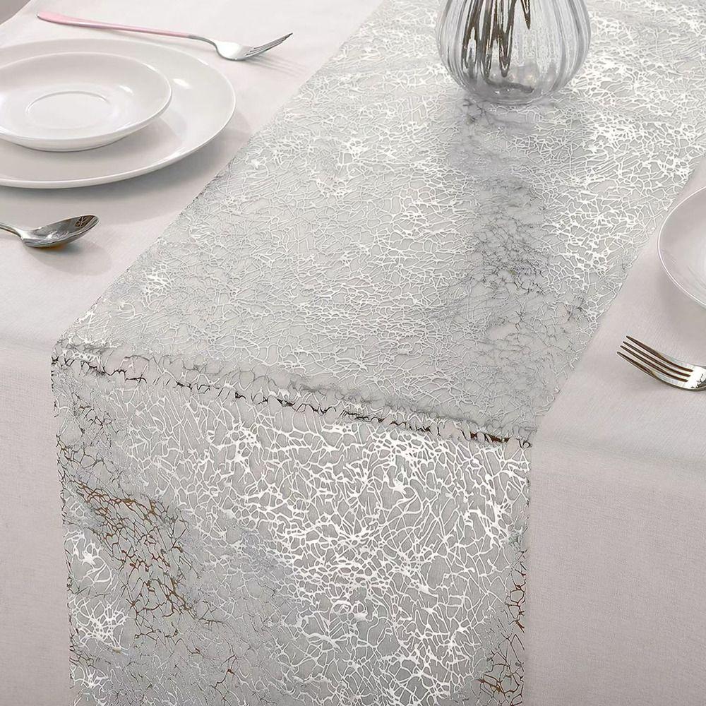 Sparkling Glitter Table Runner Rectangular Sequin Tablecloth Table Runners Roll  Home Table Decor