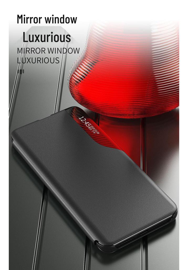 Honor 90 Lite/Honor 300 Half-Window Flip Case with Drop-Proof Magnetic Protection