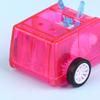 1Pc Cute Mini Cartoon Car Table Dust Cleaning Trolley Desktop Eraser Dust Ceaner Pencil Eraser Shavings Sweeper For Home Office