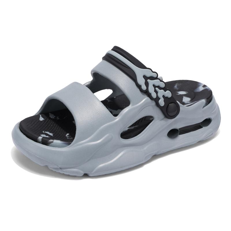 Neue, modische Herren-Freizeitsandalen in Übergröße mit dicker Sohle, EVA-leicht und atmungsaktiv, Sportschuhe für Herren