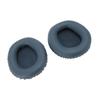 Replacement Ear Pads Professional Soft Protein PU Leather Comfortable Ear Cushion for Q100 Blue