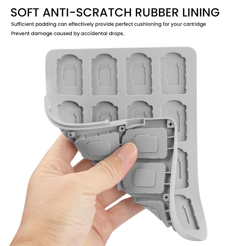 Portable Game Protective Organizer with 32 Game Card Slots Game Case Holder for Switch 2 2025/OLED/Lite Game Cards Accessories