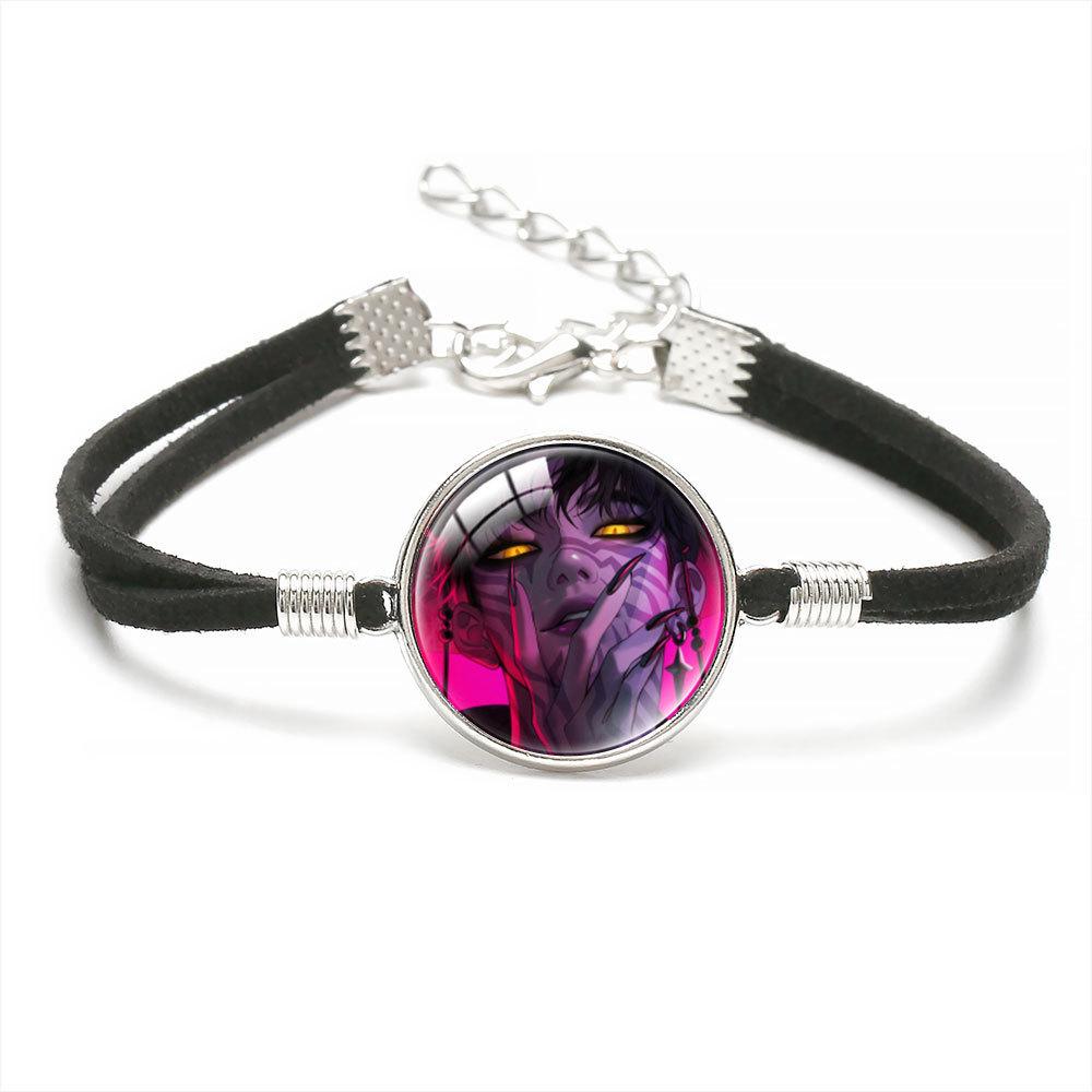 Rumi Zoey Mira Velvet Rope Bracelet Fashion Simple Crystal Jewelry