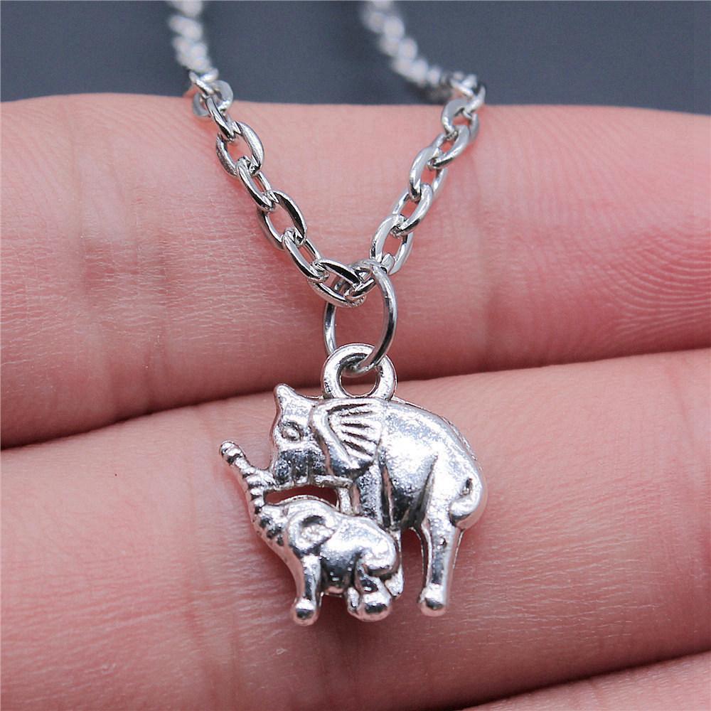 Halskette am Hals 43cm Kette Waldtiere Hochzeitsschmuck Zubehör QN031