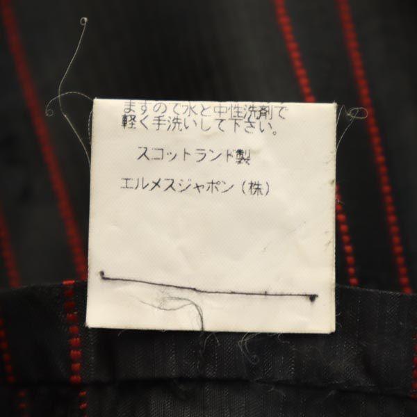 HERMES Chester coat black Men's Used