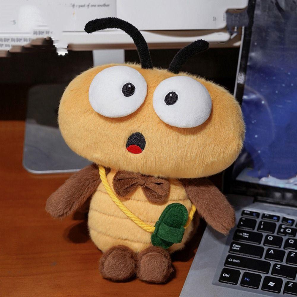 Fluffy Cockroach Stuffed Animal Simulated Cockroach Plush Doll Cockroach Plush Toys  Kids Toys