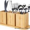 Retro Wooden Cutlery & Chopsticks Storage Box