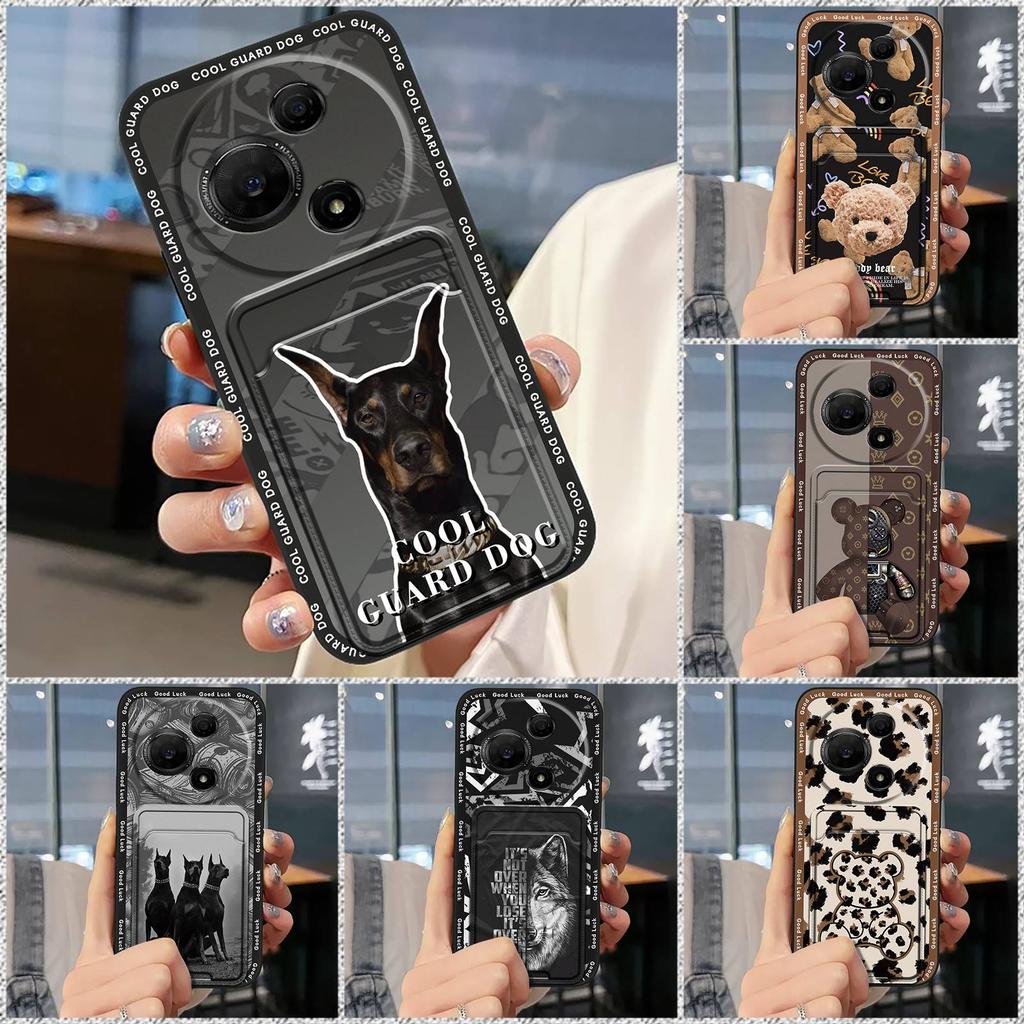 Full Wrap Durable Phone Case For TCL 60 SE/TCL 605 Waterproof Anti-dust Card Slot Card Sleeve Soft Case Protective TPU