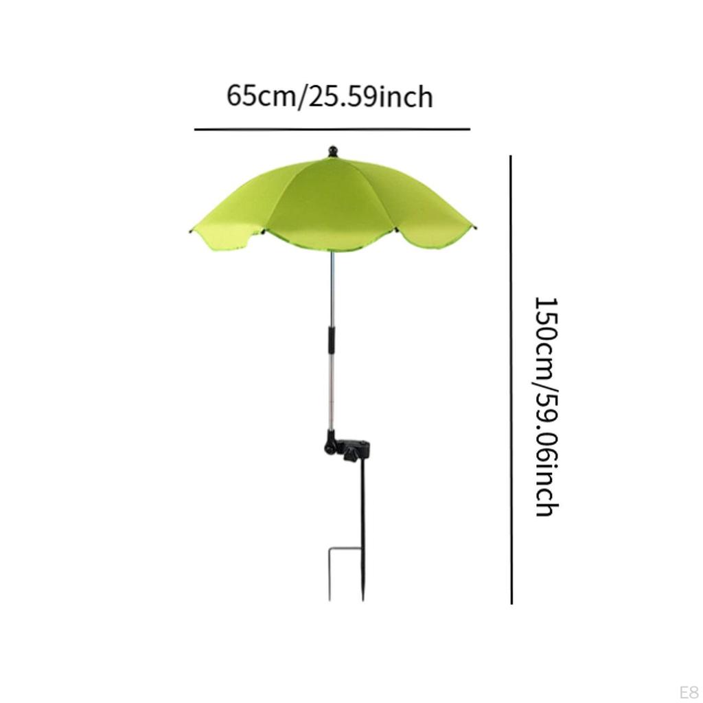 Adjustable Garden Umbrella for Outdoor Plants, Sun Solution
