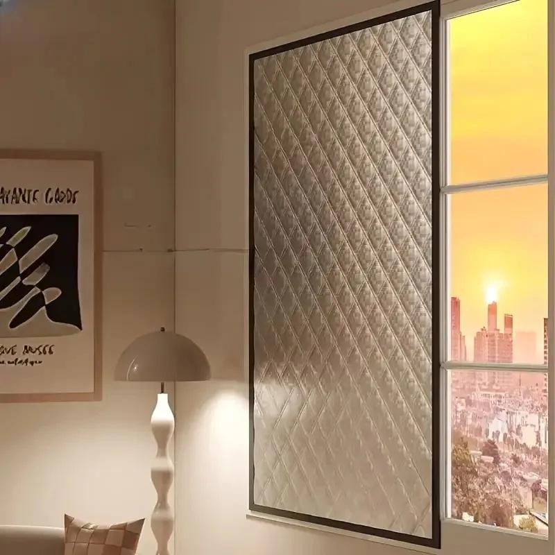 Warm Curtains, Cold and Heat Insulation, Window Screens, Sun Shading, Sound Insulation, Double Thickened Warm Curtains