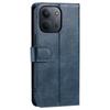 Dla Xiaomi Redmi 15C 4G (UE) (173mm) Etui z 6 przegródkami na karty, ze skóry PU, odporne na upadki, pokrowiec na telefon z paskiem na nadgarstek
