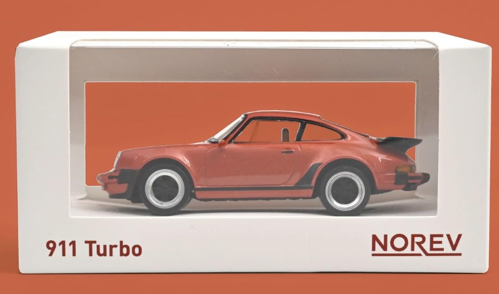 Norev Porsche 911 930 Turbo 1978 Copper Metallic NOREV JET CAR Diecast Model Car 1/43 [Used]