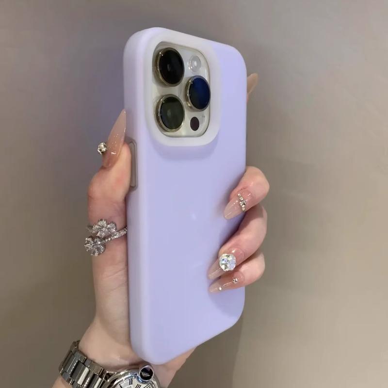 Genuine Jelly Liquid Silicone Phone Case for iPhone 16 15 14 13 12 11 Pro Max Full Scratch-proof Soft Bumper Cover Coffee