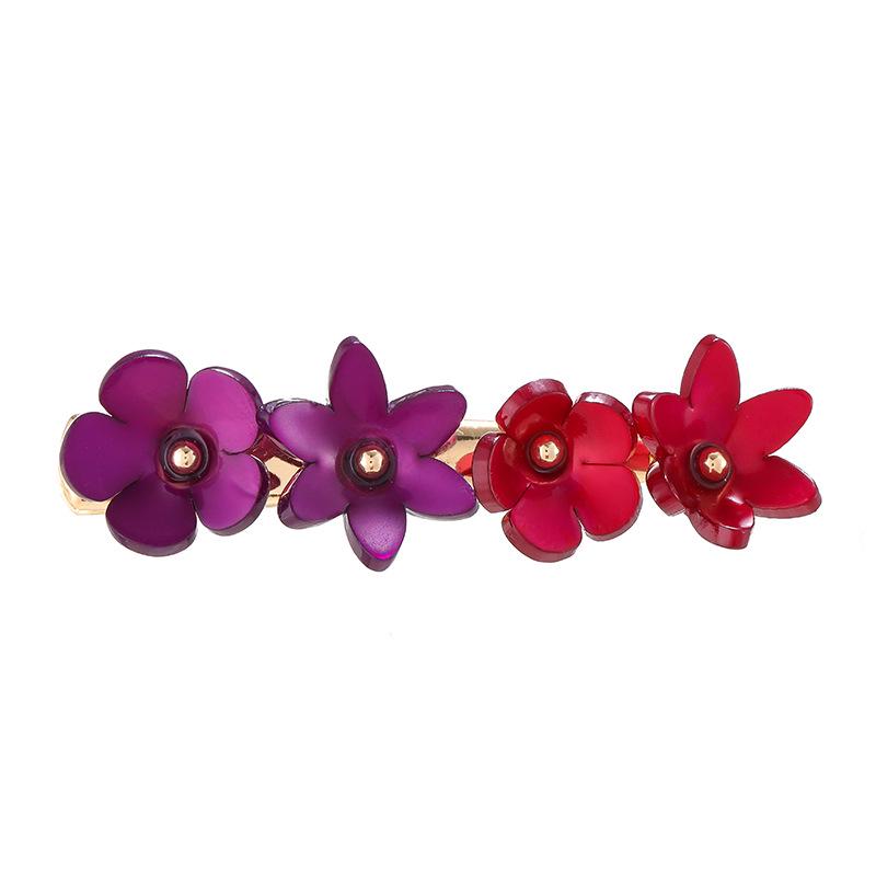 Kenjie Acrylic Flower Spring Necklace & Versatile Earrings Set for Women - Trendy Original Design