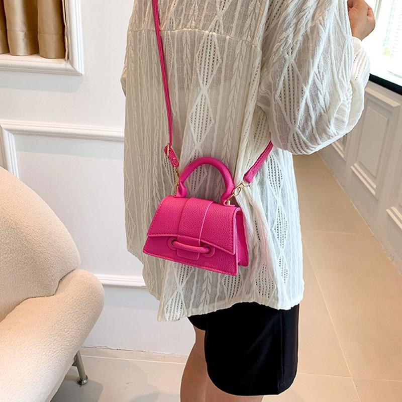 Γυναικείες τσάντες υψηλών προδιαγραφών 2024 Νέες τσάντες χειρός με πολύπλευρη υφή Μίνι χιαστί τσάντα