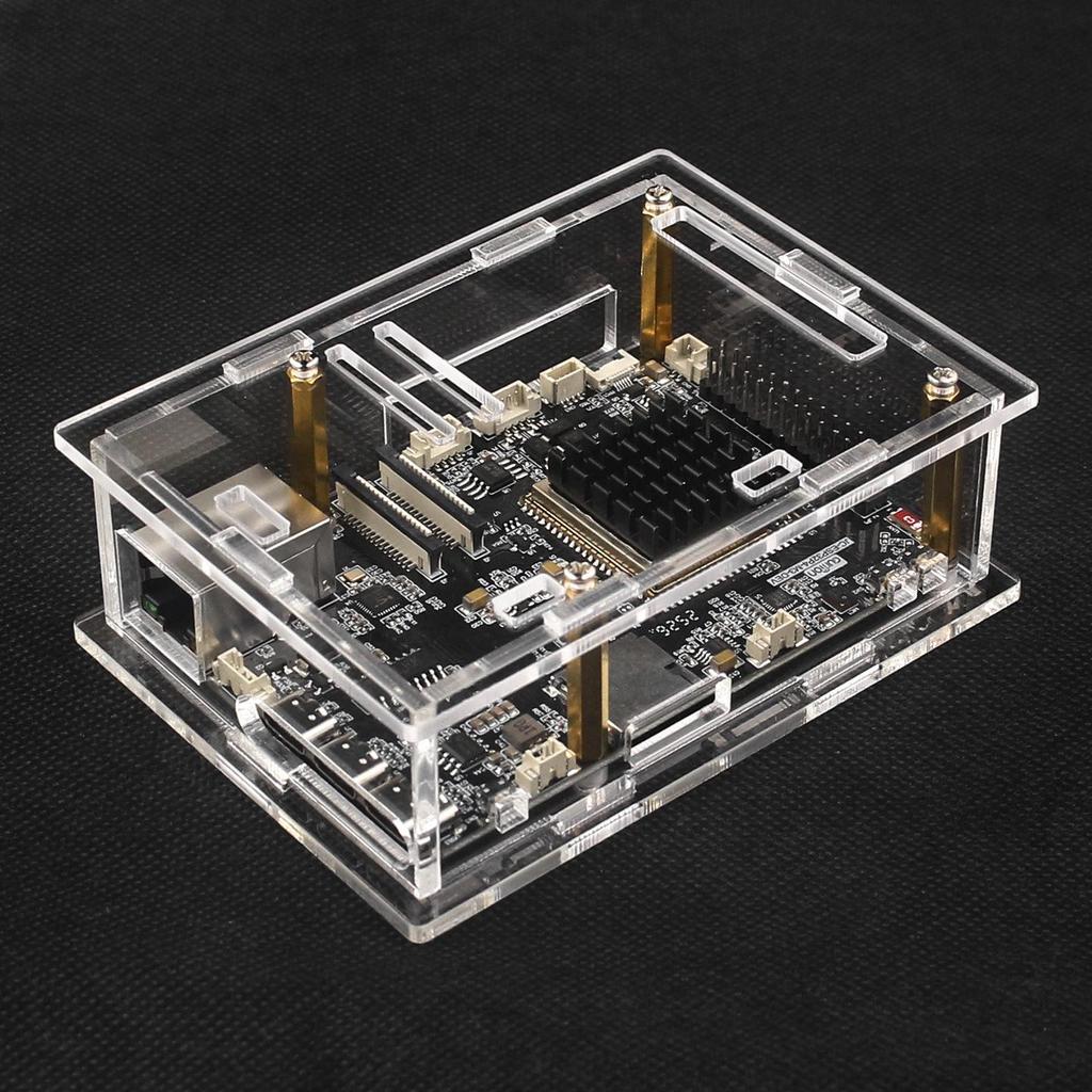 ESP32-P4 Development Board Acrylic Case with Aluminum Heatsink