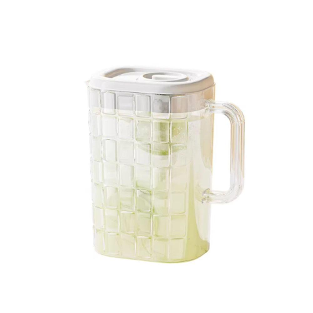 

Large Capacity Tea Dispenser Fall-resistant Fridge Drink Dispenser Cold Water Kettle Summer білий