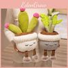 Cactus Potted Sunflower Calla Lily Plush Toy Living Room Tabletop Decoration