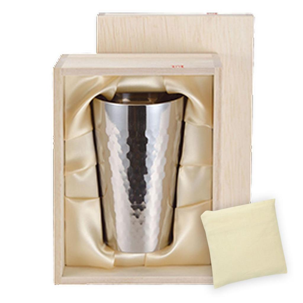 Dvojstěnná nerezová láhev J-kitchens-SimpleBag, Titan, 240 ml, Vyrobeno v Japonsku