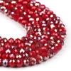 3 4 6 8mm Facettierte Rondelle Kristallglasperlen Österreich Kristall Abstandshalter Lose Perlen Für Schmuckherstellung DIY Armband Anhänger Zubehör