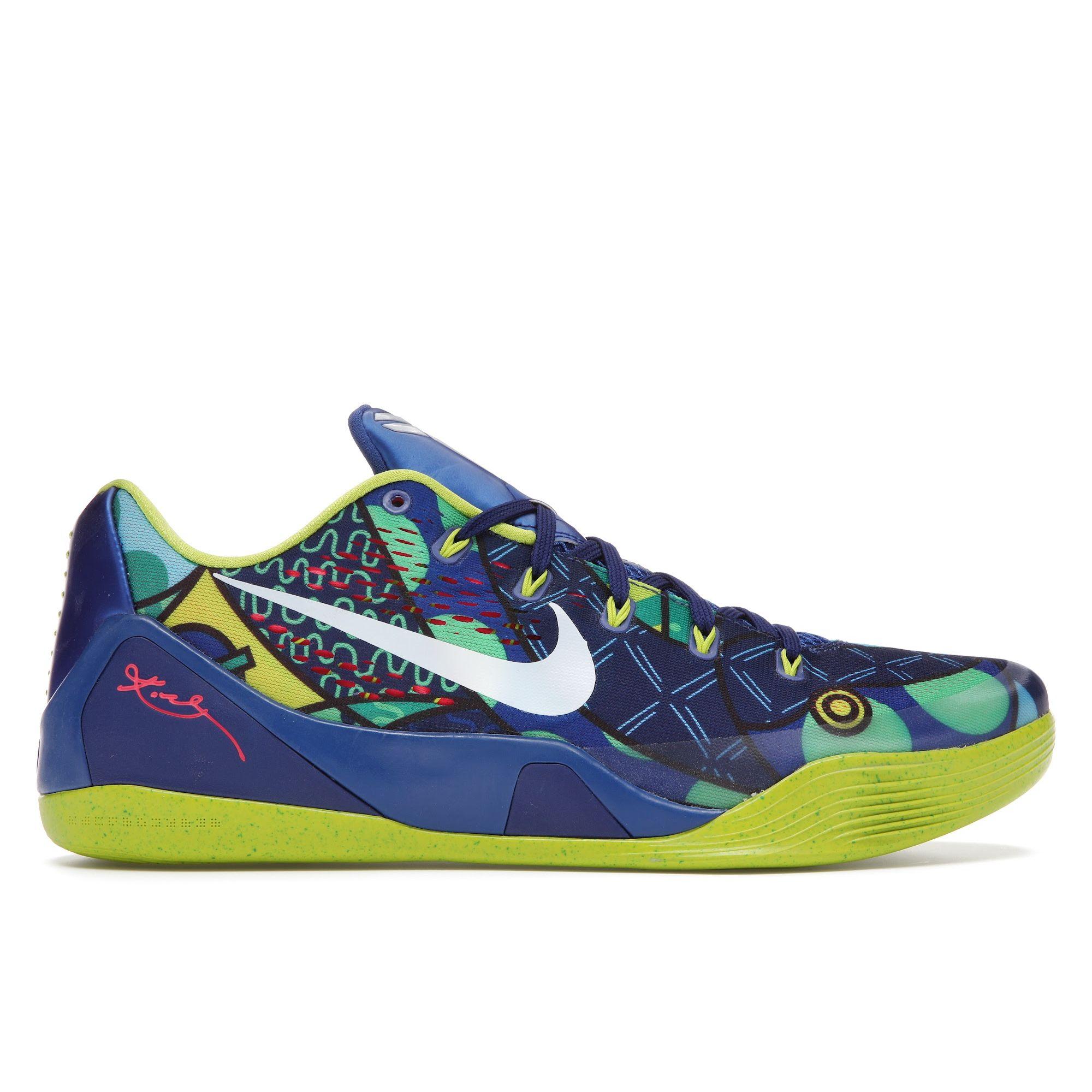 

Мужские кроссовки Nike Kobe 9 EM Brazil синие Game-Royal White 646701-413