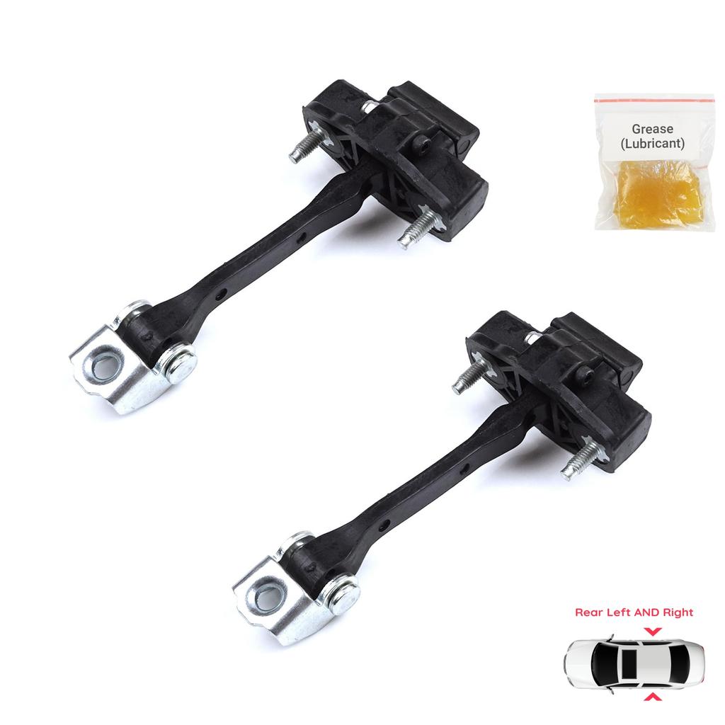 BDP1311-1 2 Pieces Rear Door Hinge Stop Check Strap Limiter for Citroen C4 Cactus 2014-On 9801290880