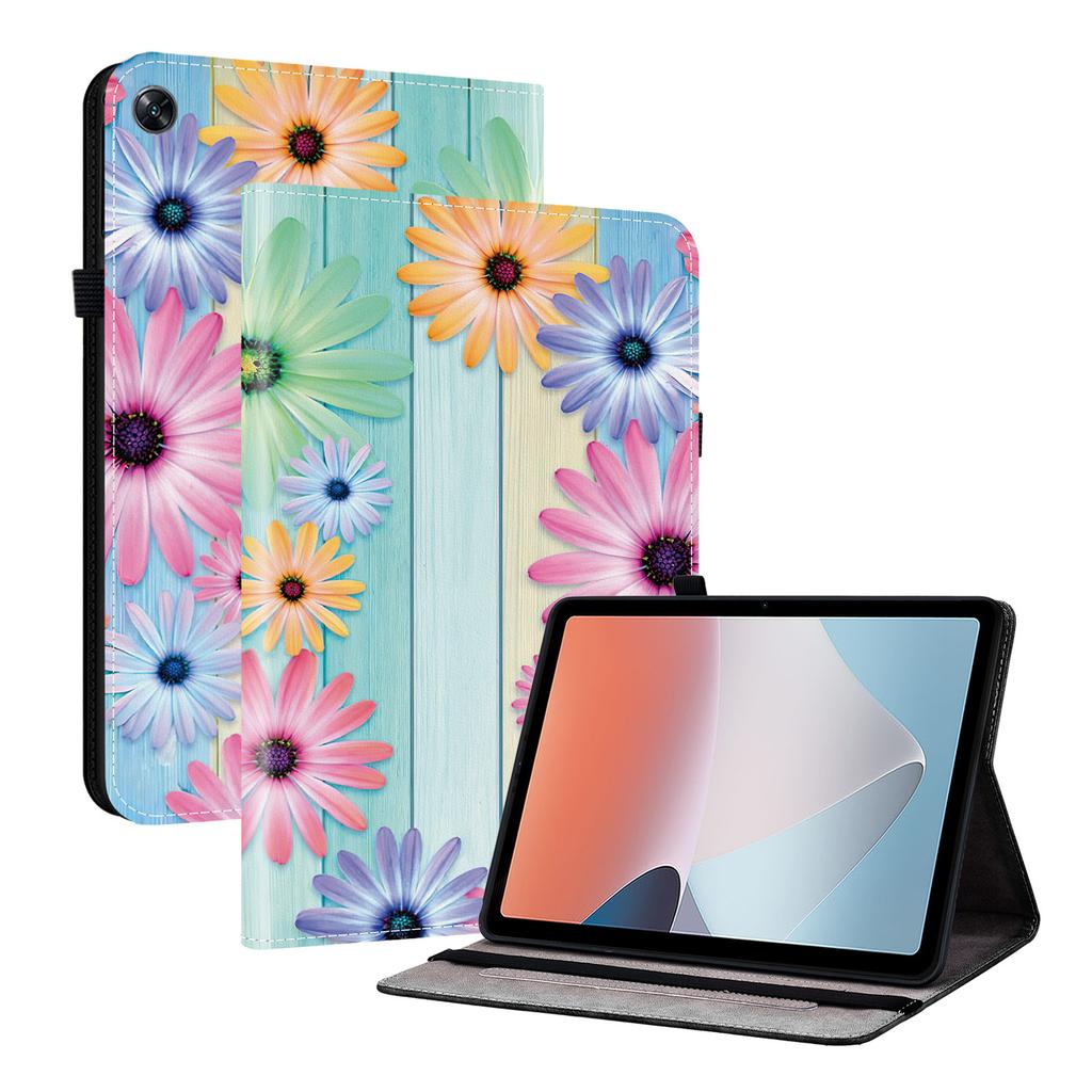 PU Leather Tablet Case for Oppo Pad Air- 11 Styles! Durable, with 2 Stand Slots, Pencil Holder & Card Slots, Flexible TPU Back Cover