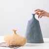 1 Stück nordischen Stil Morandi Farbe Porzellan Vase kreative Innendekoration Zuhause Wohnzimmer Dekor Blumenarrangement Blumenbehälter