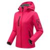 Unisex Soft Shell Outdoor Jacket - Windproof, Waterproof, Fleece Women's Coat for Sports and Mountaineering