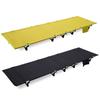 Ultralight Folding Camp Cot Oxford Fabric Aluminum Frame Full Size Portable Bed Sturdy Support for Camping Office Nap Multi-Scene Use
