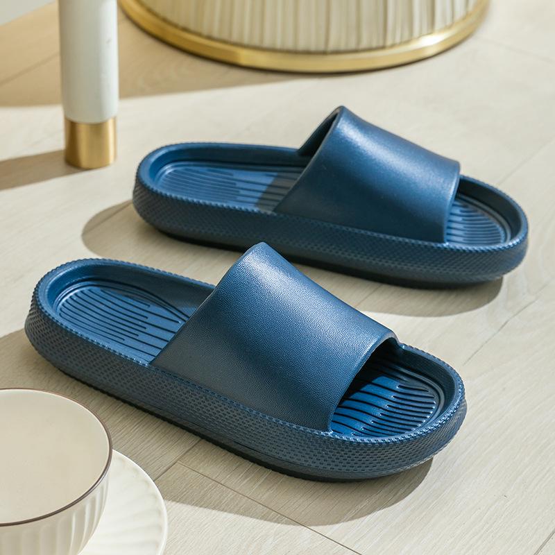 Slippers Summer Home Bathroom Bath Non-slip Deodorant Cool Slippers Women Eva Platform Silent Shoes