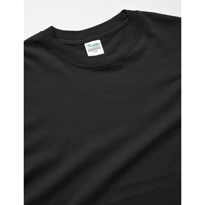[Printstar] Short-Sleeve 4.0 oz Lightweight T-Shirt 00083-BBT [Men's] Black M (Equivalent to Japanese Size M)