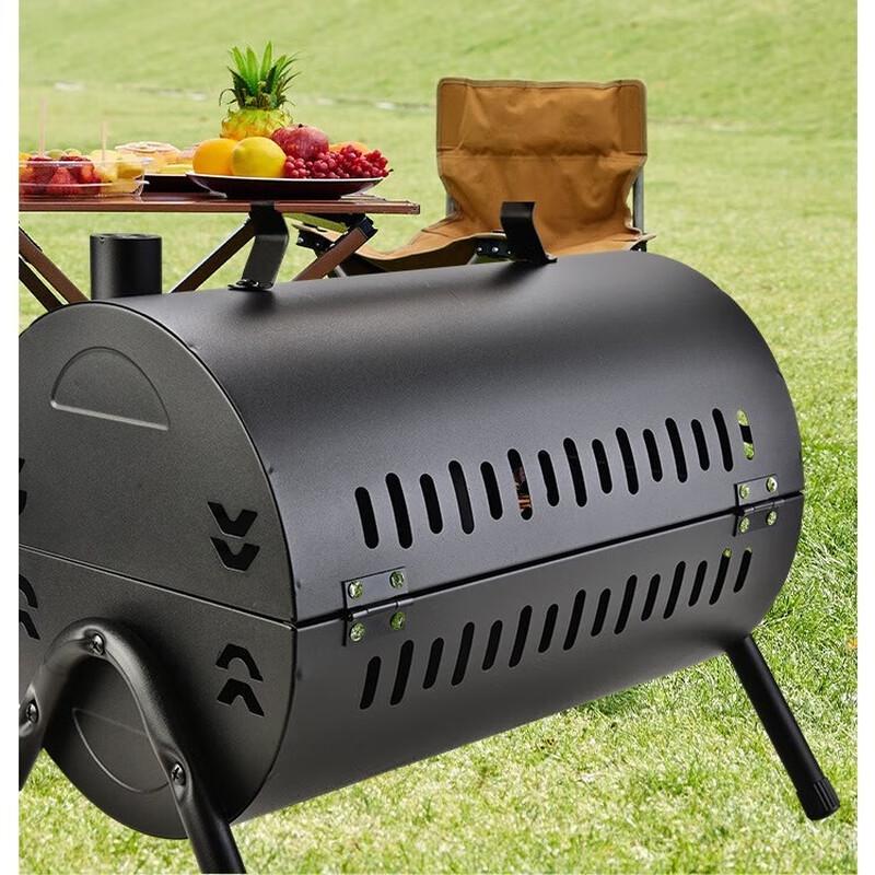 Huilingyang Yunzhi Outdoor Foldable Chimney BBQ Fire Pit Grill