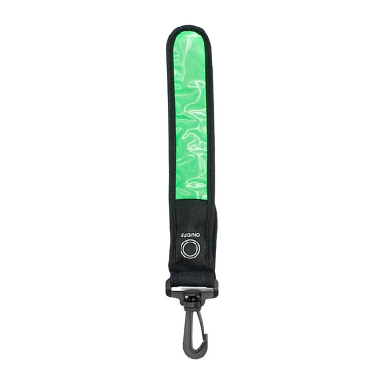 Weather Resistant Reflective LED Light Up Backpacks Hanging Pendant with Clip for Cycling Jogging Pet Accessories