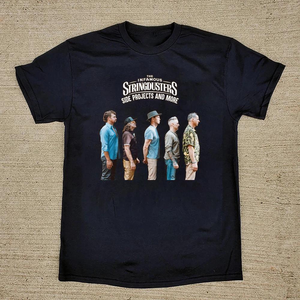 The Infamous Stringdusters Black Cotton Shirt All Size S5xl Cs400 S