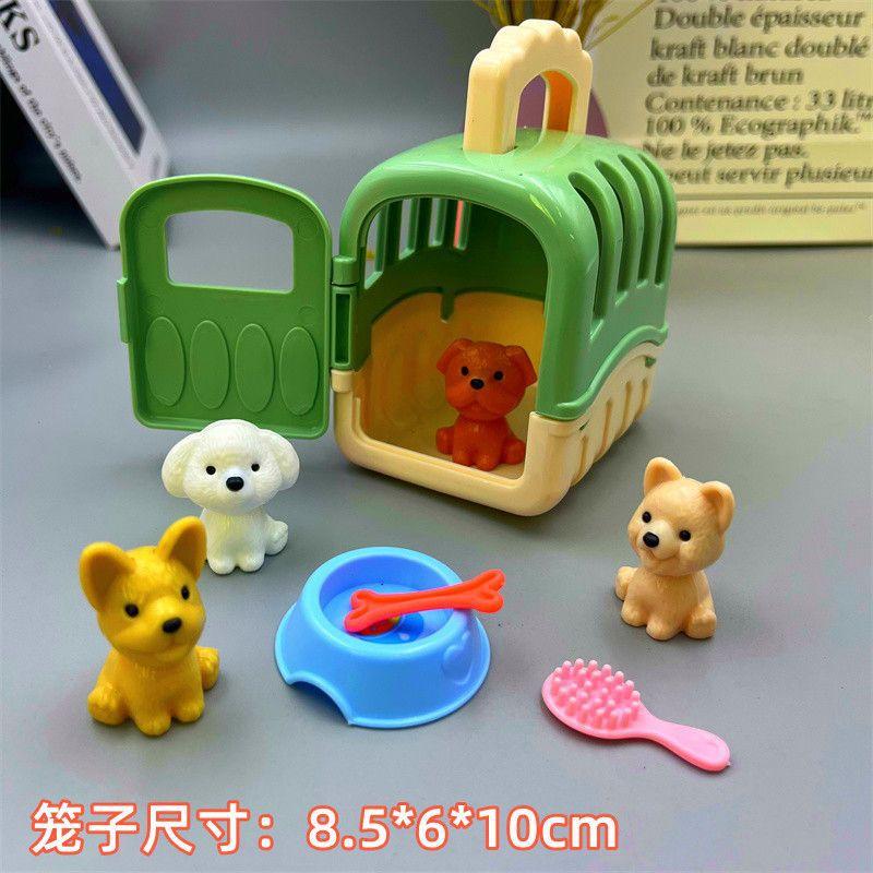 Children s Pretend Play Scene Doll Toy Set, Role Play House Playset for Kids One Size