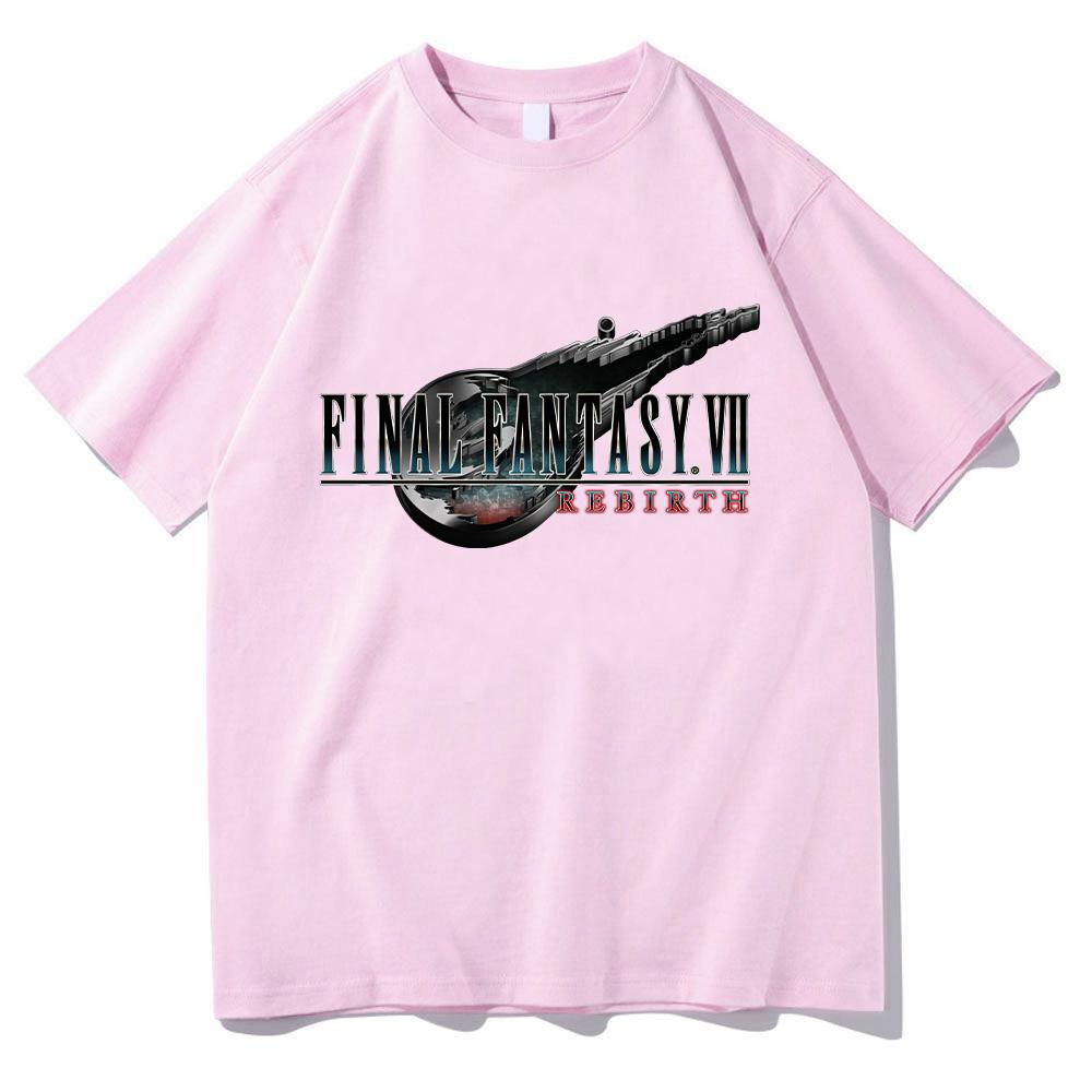 

Final Fantasy VII Rebirth Hot Game Tshirt Retro Harajuku Teeshirt Summer Cotton Short Sleeve Top Women Unisex Anime Print Y2K Tees 4XL