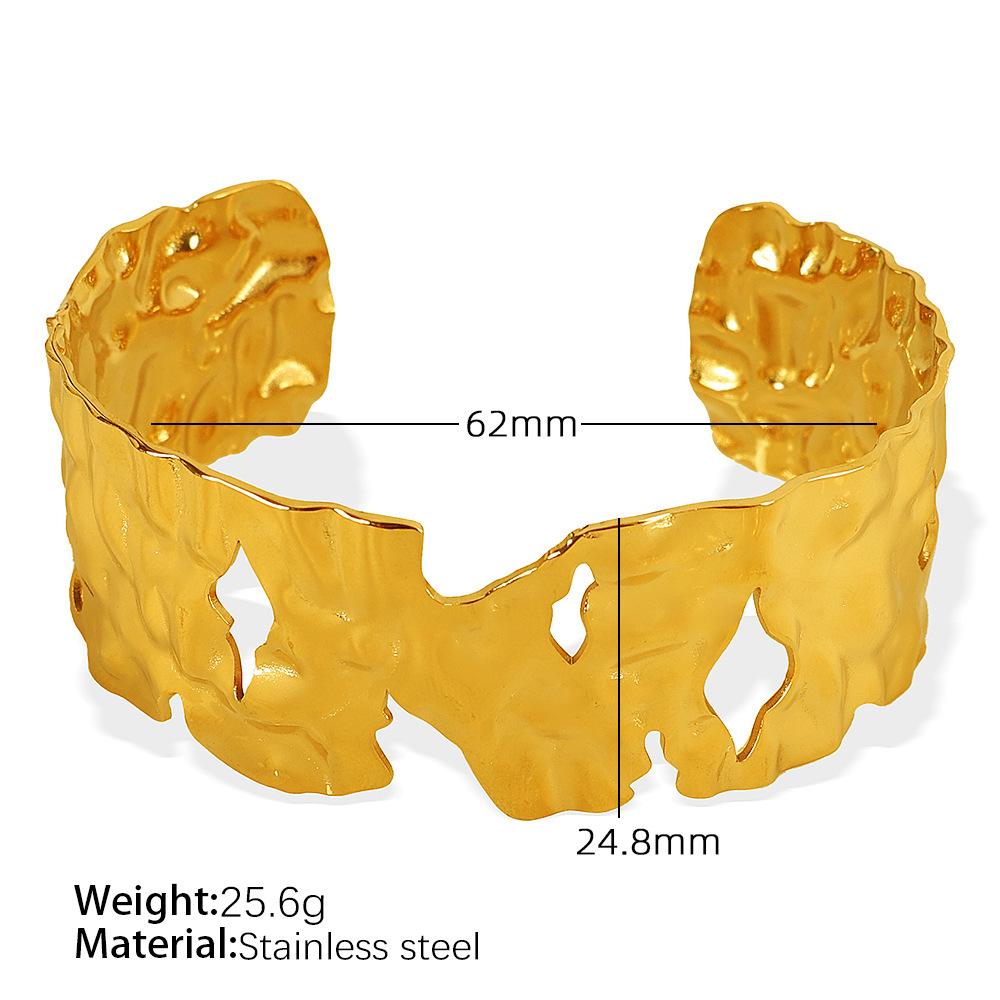 Bracelet Elegant Fashion Gold-Plated Hollow Bamboo Bracelet Retro Fashion Personality