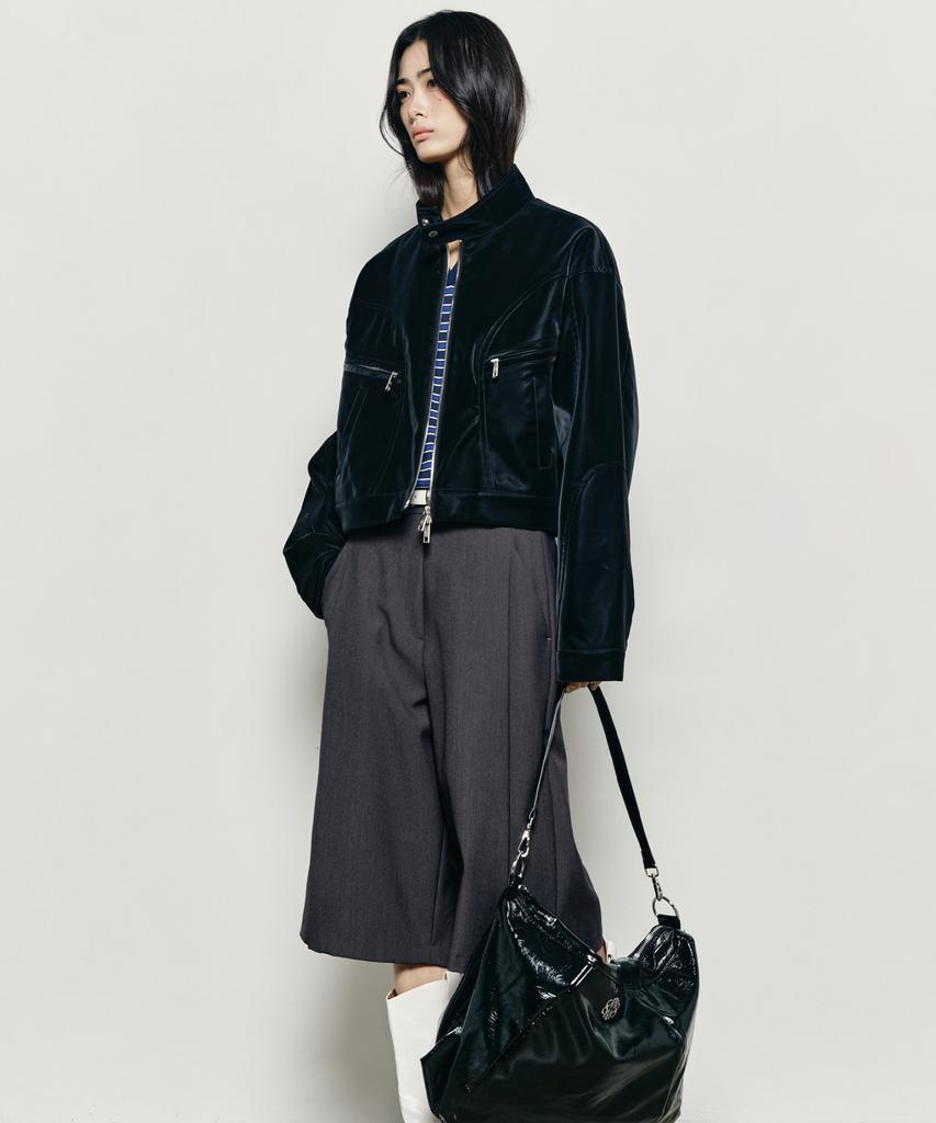 Nick&Nicole Nicole Mega Square Shoulder Bag_Black