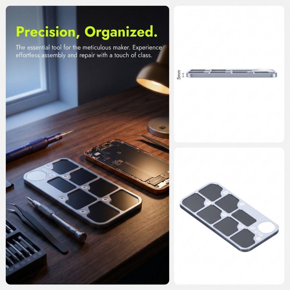 Rubber Mat Magnetic Screw Storage Tray Strong Magnet Module MS7 Screw Tray  Storage Tools