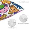 Japan Kuchipatchis Pillow Cover Funny Mametchi Cushion Cover Soft Custom Pillow Case Kawaii Pillowcases For Sofa Car Home Decor