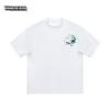 Herren Sommer Neu Chinesischer Panda Stickerei Locker Übergröße Trend Rundhals Vielseitig Kurzarm T-Shirt Herren