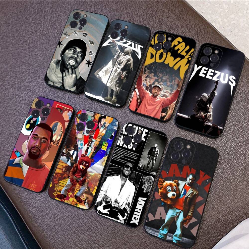 Rapper Kanye West YE Phone Case For IPhone 17 16 14 15 13 12 11 Pro Max Plus Silicone Soft Cover