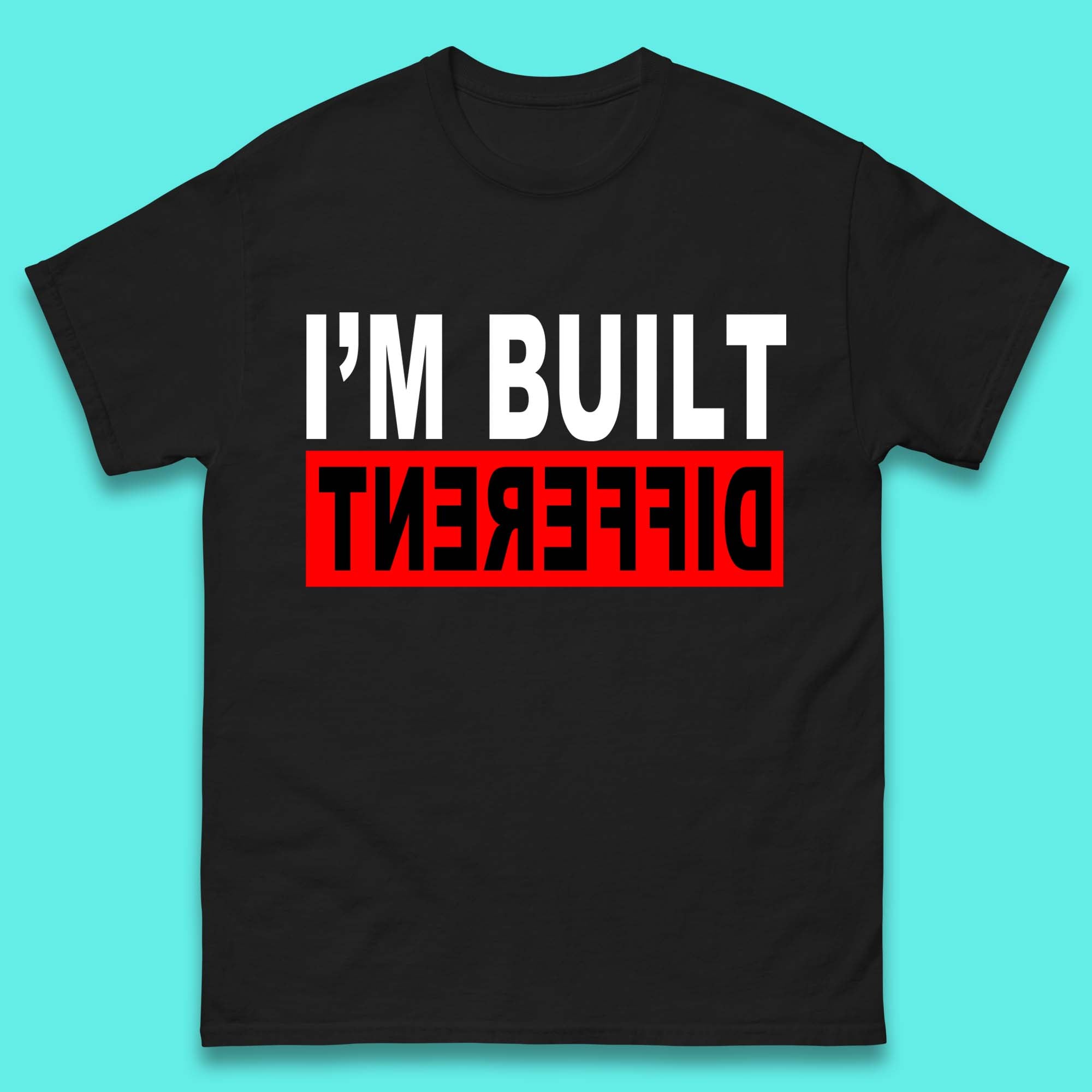 I m Built Different T-Shirt Womens Tops Tees S