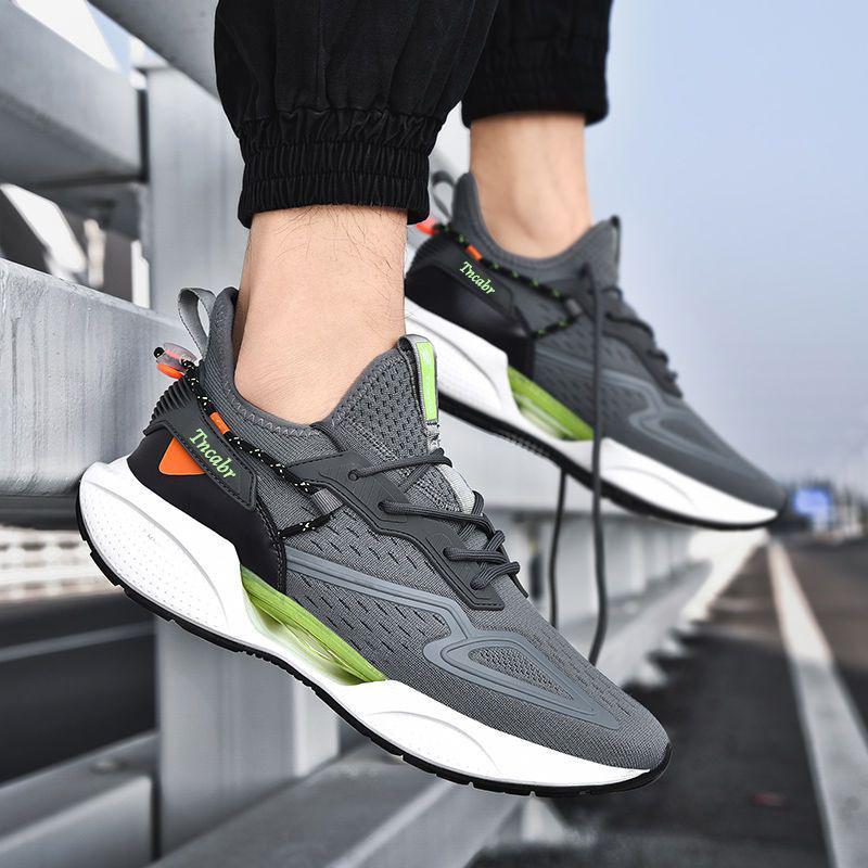 Men's shoes 2025 Spring and Autumn new sports shoes Korean version trend casual shoe upper student running shoes