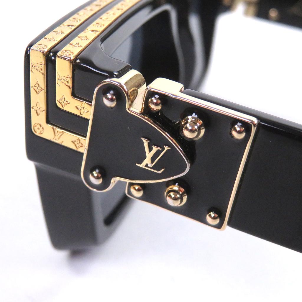Tolle LOUIS VUITTON Sonnenbrille Sonnenbrille 1.1 Millionaire schwarz Gebraucht