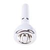 Cornet Mouthpiece Silver Plated Brass Instrument Accessory for Beginner Blowing Adult Practice
