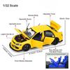 1/32 Mitsubishi Lancer EVO IX Odlewany Model Samochodu Zabawka Kolekcjonerska Dźwięk i Światło Zabawka